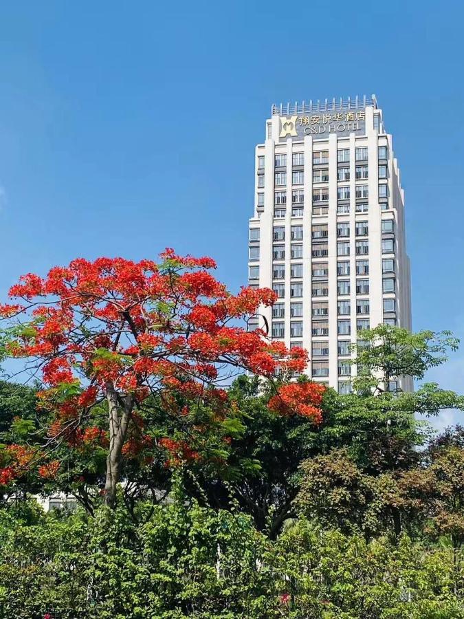 Xiamen Xiangan C&D Hotel Bagian luar foto