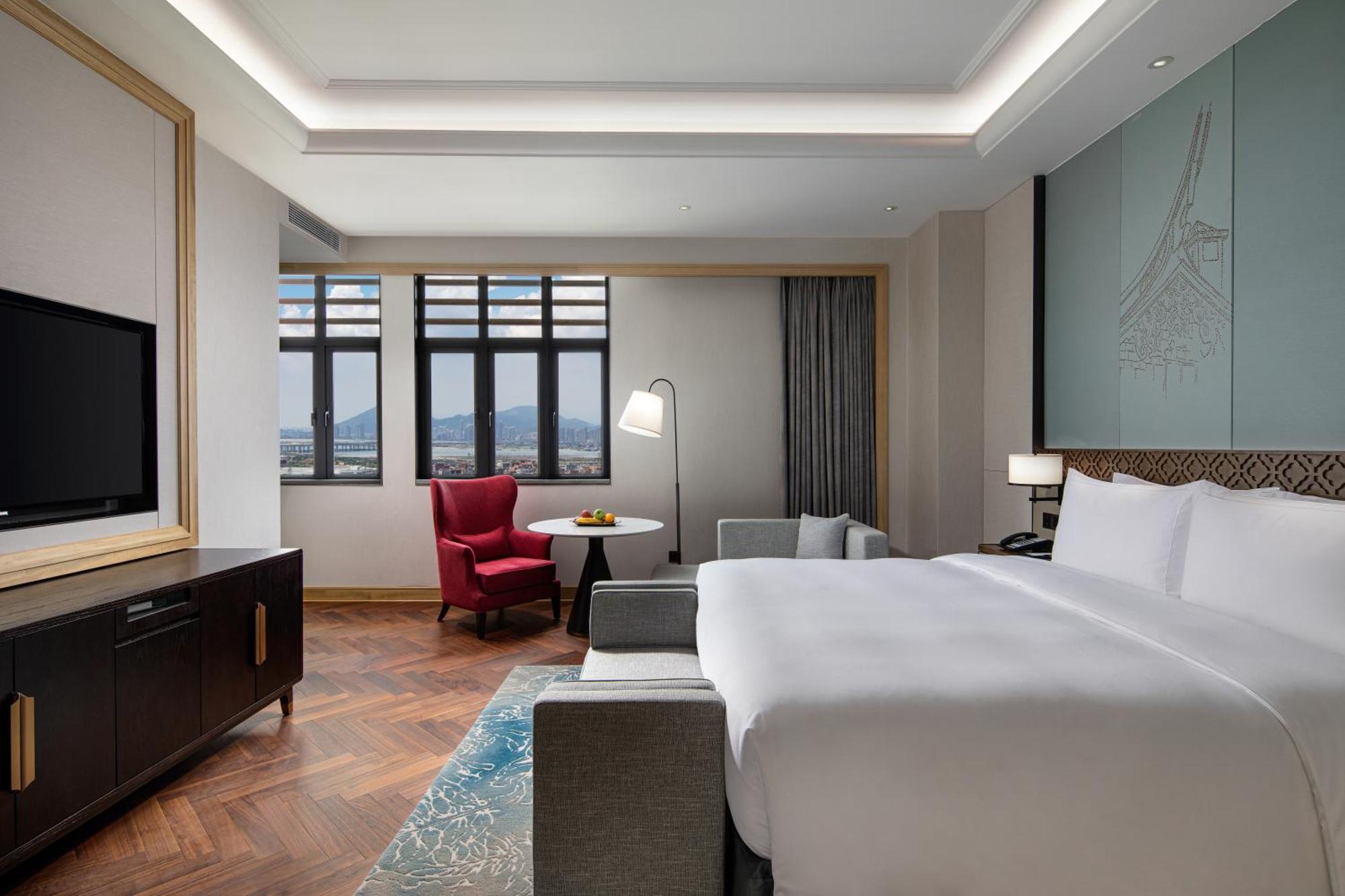 Xiamen Xiangan C&D Hotel Bagian luar foto
