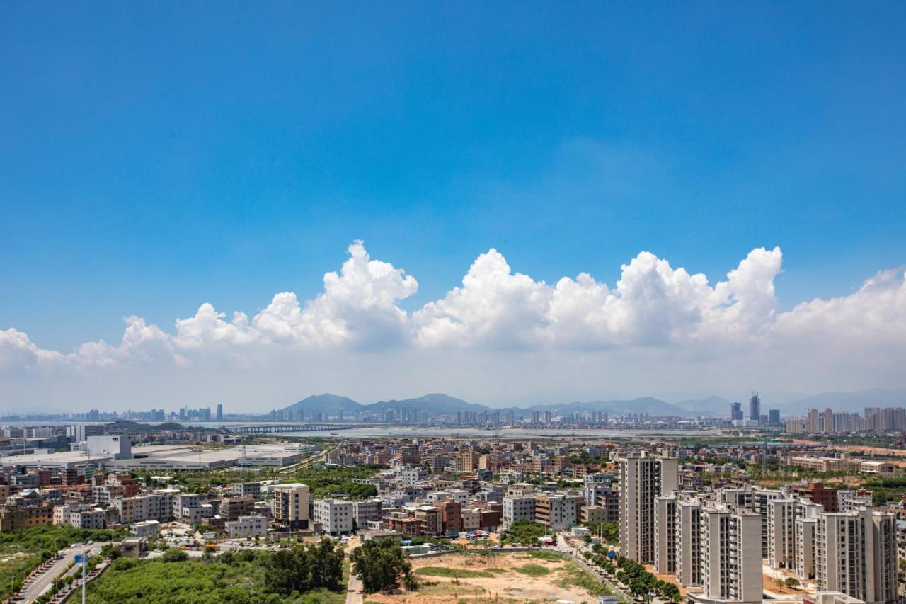 Xiamen Xiangan C&D Hotel Bagian luar foto